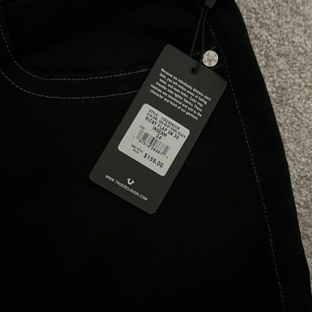 True Religion sleek black
